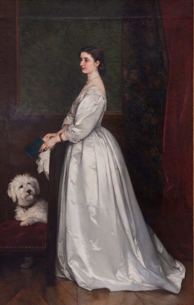 Jaroslav Čermák: Podobizna Hippolyty Gallaitové, 1863
